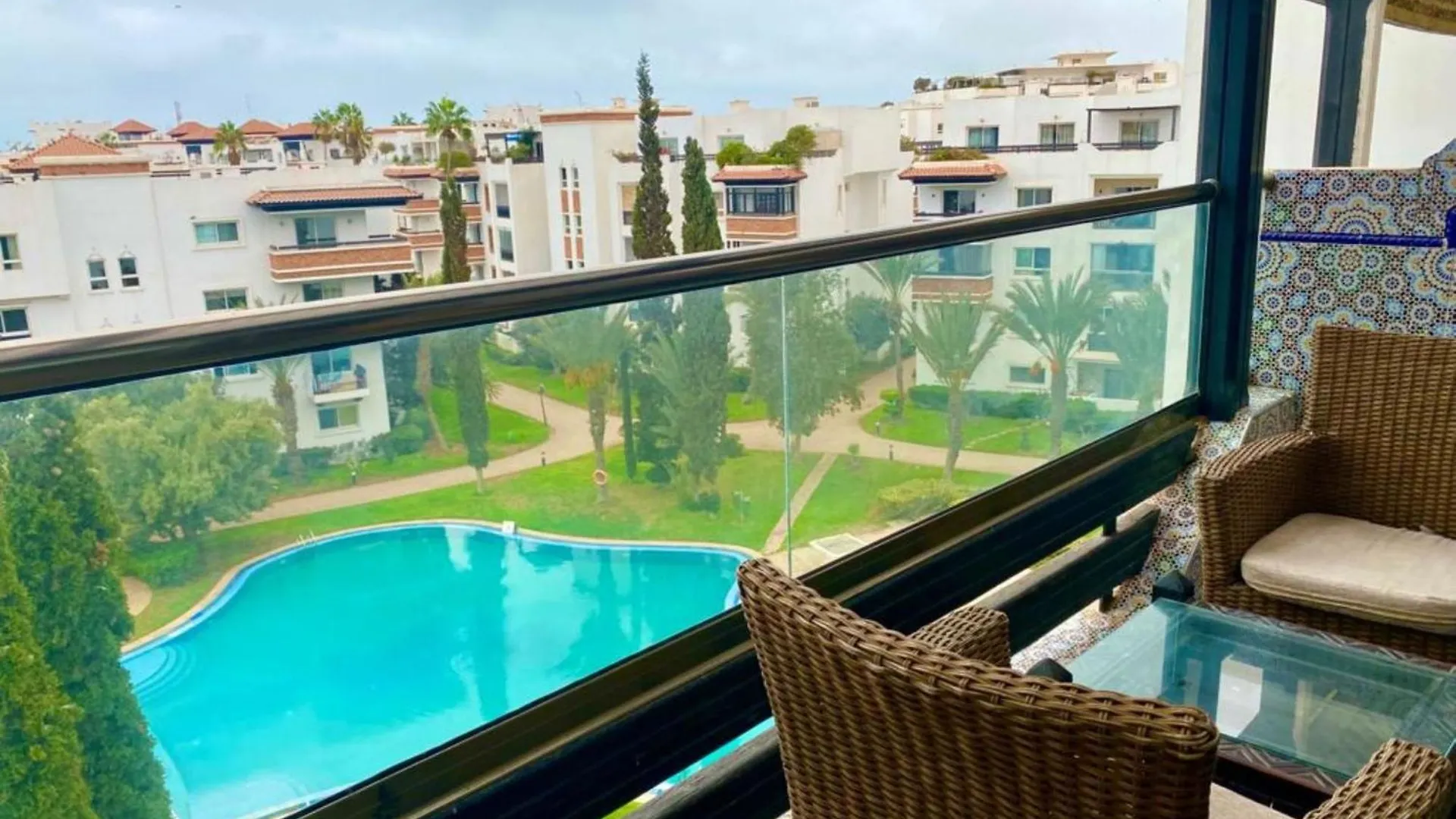 דירות Wonderful Penthouse With Pool View In אגאדיר