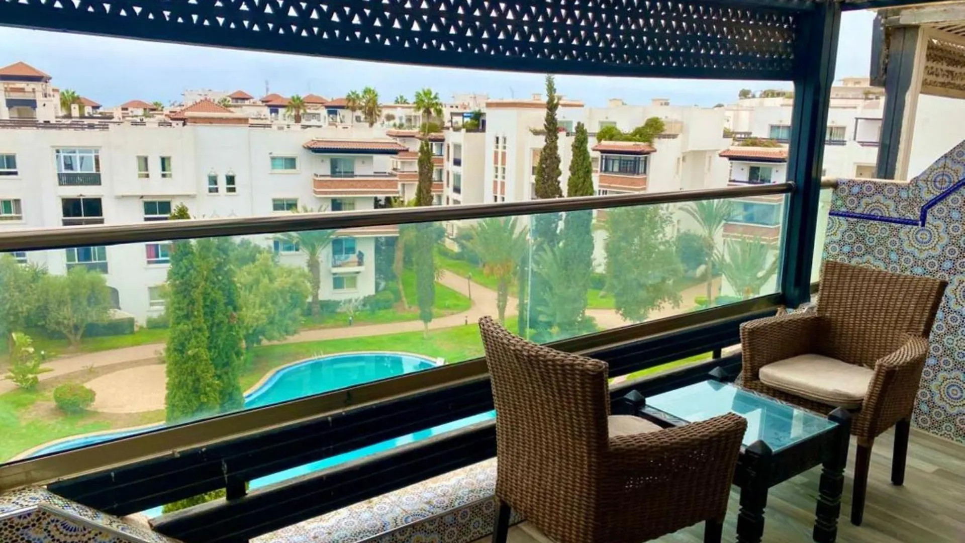 דירות Wonderful Penthouse With Pool View In אגאדיר