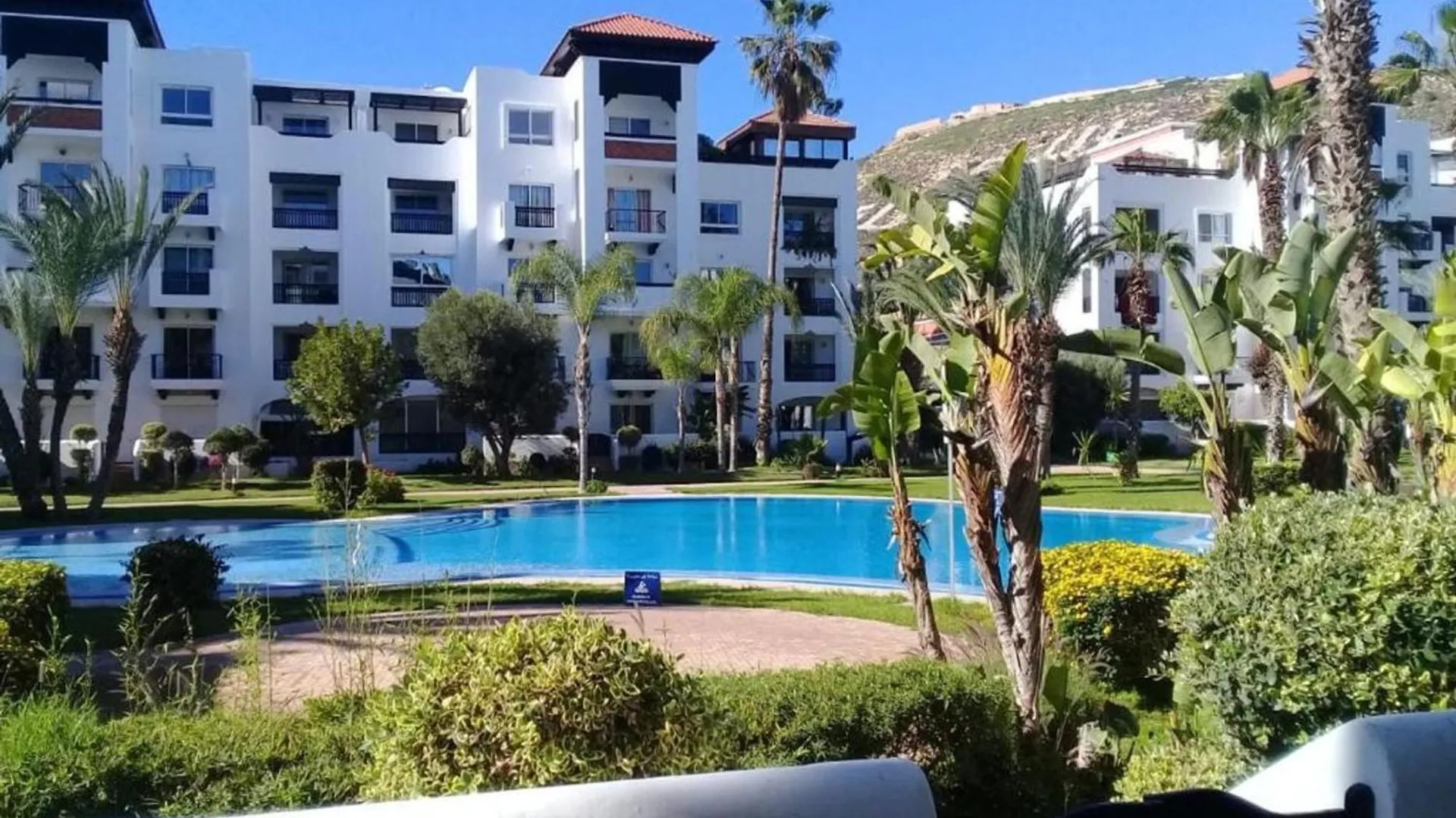 Wonderful Penthouse With Pool View In Agadir location