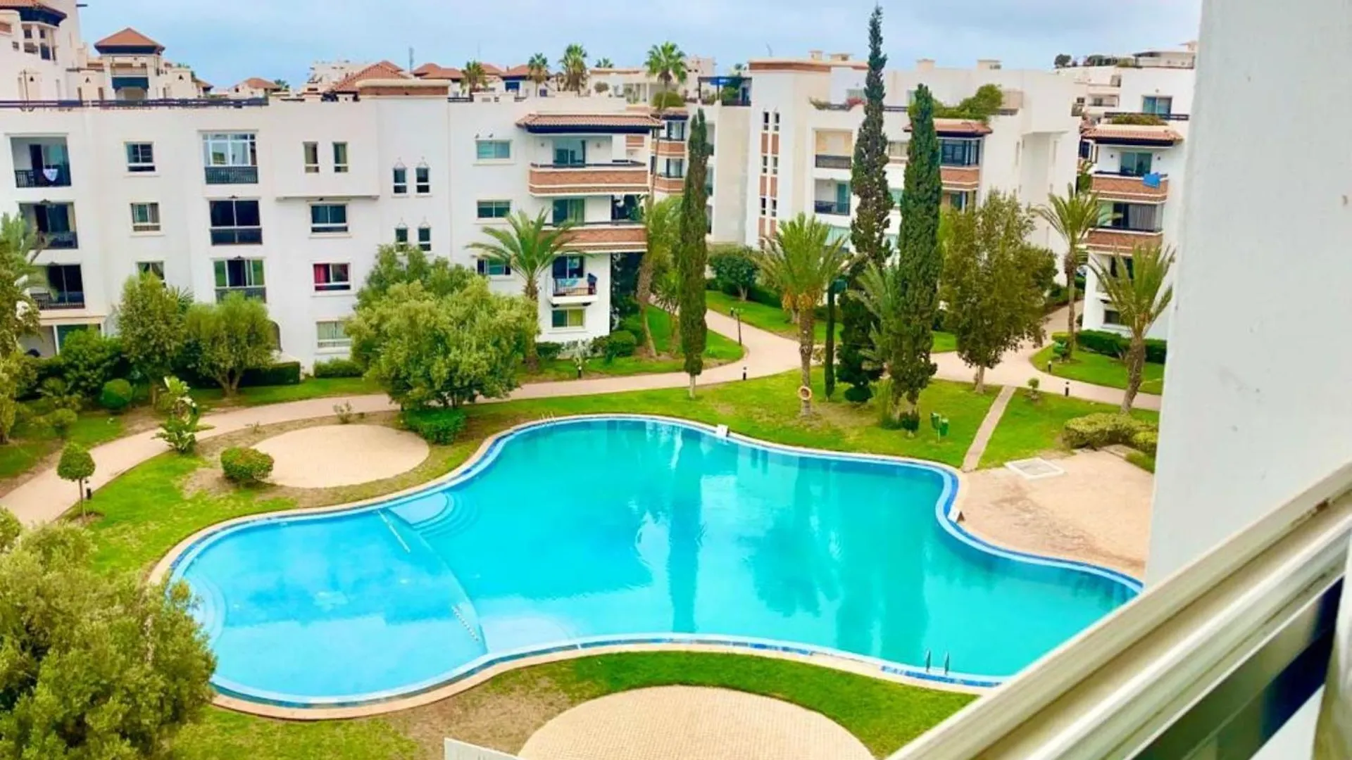 Apartament Wonderful Penthouse With Pool View In Agadir Maroko