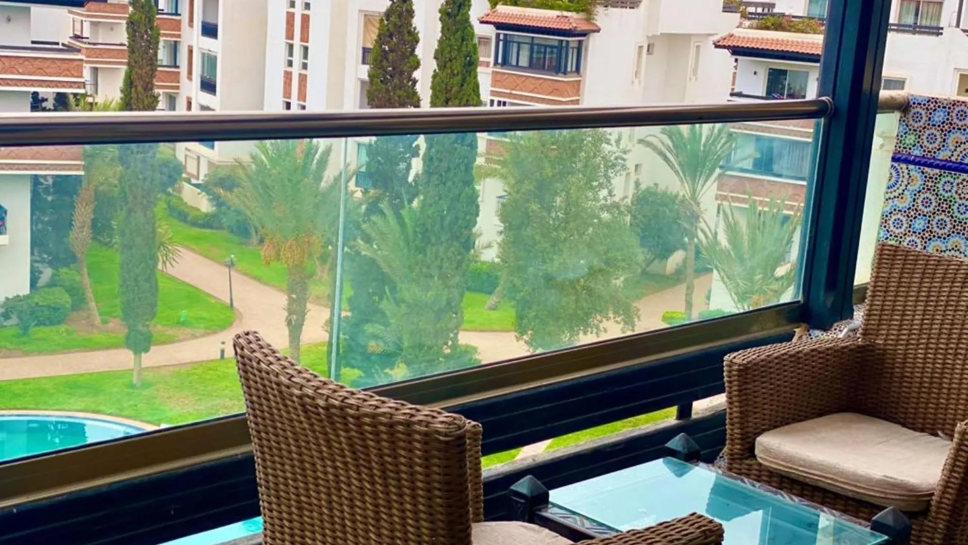 Apartament Wonderful Penthouse With Pool View In Agadir Maroko